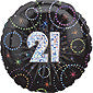 Time To Party 21st Birthday Balloon
