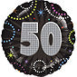 Time to Party 50th Birthday Balloon