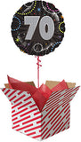 Time To Party 70th Birthday Balloon