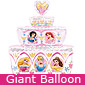 Large Disney Princess Birthday Cake Balloon