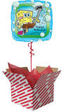 Sponge Bob Birthday Balloon In Box