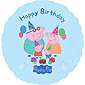 Peppa Pig Happy Birthday Balloon