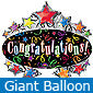 Large Congratulations Marquee Balloon