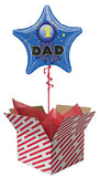 Star #1 Dad Balloon Gift