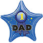 Star #1 Dad Balloon Gift