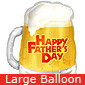 Large Father's Day Beer Mug Balloon