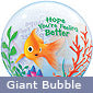 Fish Bowl Get Well Balloon