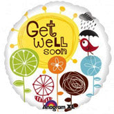 Get Well Messages Balloon Gift