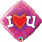 Love Heart U Balloon Gift