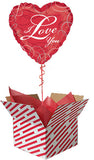 I Love You Swirls Balloon Gift