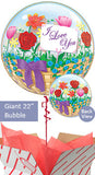 I Love You Flower Basket Balloon