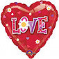 Daisy Love Balloon Gift - 1 Balloon