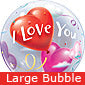 Large I Love You Hearts Balloon