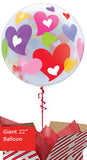 Large Colourful Hearts Balloon