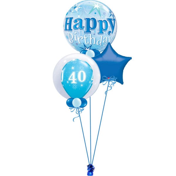 Blue Age 40 Bubble Bunch