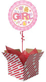 It's A Girl Balloon Gift