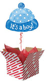 It's a Baby Boy Hat Balloon