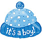 It's a Baby Boy Hat Balloon