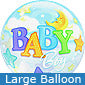 Baby Boy Airplanes Balloon Gift