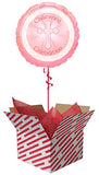 Radiant Cross Pink Christening Balloon