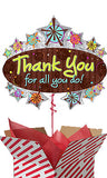Large Thank You Marquee Balloon