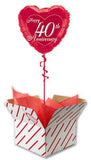 40th Happy Anniversary Balloon