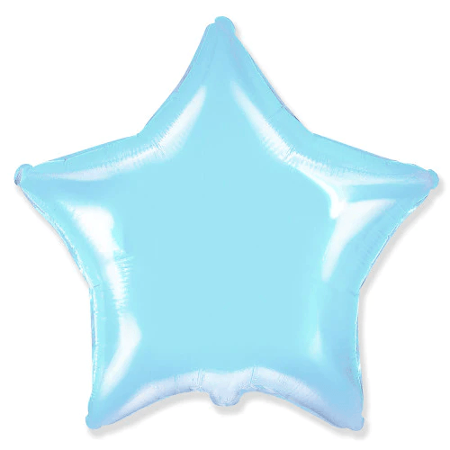 18 Inch Star - Pastel Baby Blue