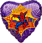 18" LOOSE SPIDERMAN VIOLET FOIL