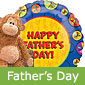 Father's Day Balloon and Monkey Gift Pack