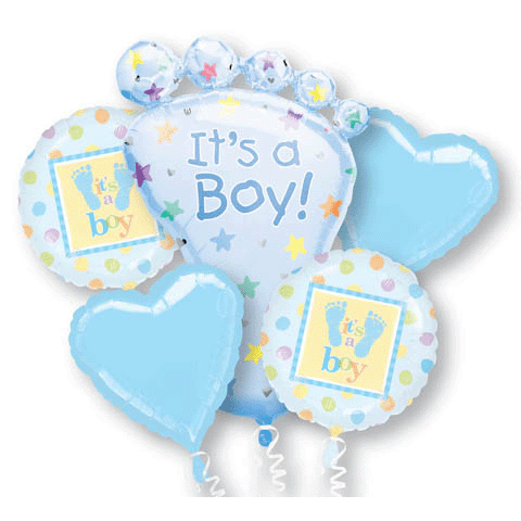 New Baby Baby Balloon Bouquet