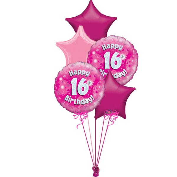 Pink Age 16 Bunch