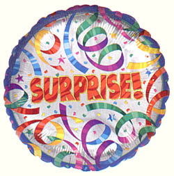 Party Streamers Suprise Balloon