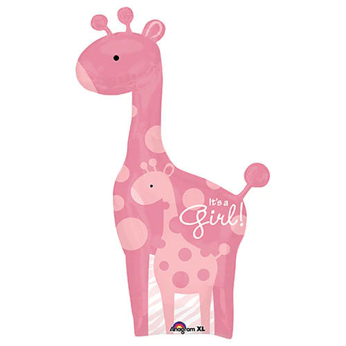 42 Inch Safari Baby Girl Giraffe