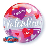 Happy Valentines Day Bubble Balloon